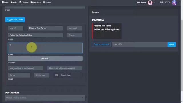 Creating Custom Embeds/Messages│Carl Bot│Discord│Easy│Tutorial│Elvira смотреть онлайн