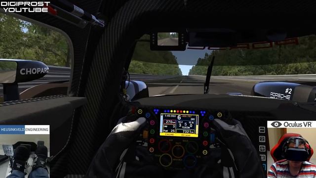 Oculus Rift CV1 - New Porsche 919 Hybrid 2016 @ Le Mans - Assetto Corsa