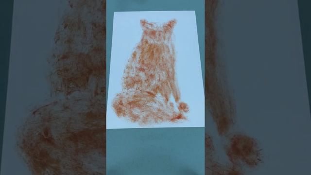 Как создать пушистый рисунок? #ярисую #художник #масло смотреть онлайн