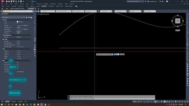 Test Lisp Autocad || Lisp vẽ nhanh Vạch sơn - Kerb line смотреть онлайн