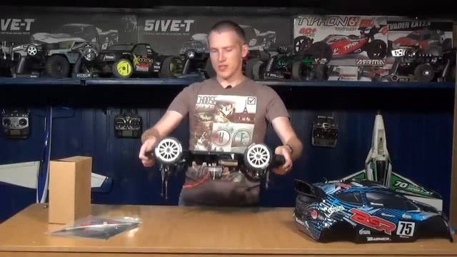 Радиоуправляемая модель Basher BSR 1/8 4WD Rally смотреть онлайн