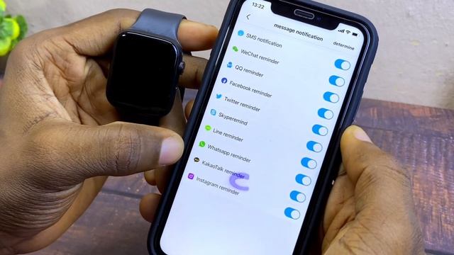 How To CONNECT Hryfine App To iPhone (12Hrs Time, Call Settings, WhatsApp, Dial Settings) смотреть онлайн