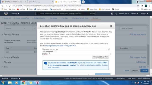 DEVOPS with AWS tutorials || Demo - 4 || by Mr. Tushar On 28-04-2021 @9PM IST смотреть онлайн
