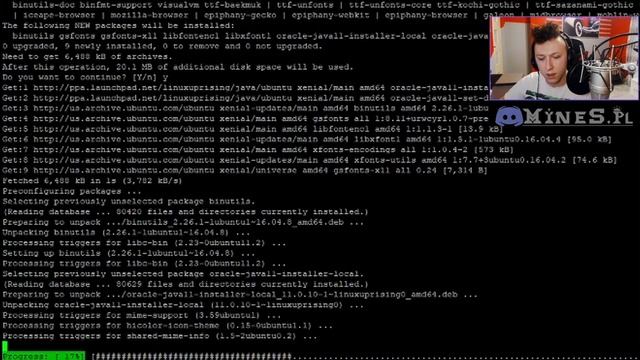 Zmieniamy wersję JAVA z 8 na 15! - Linux (Ubuntu) смотреть онлайн