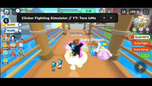 [FREE LIMITED] Clicker Fighting Simulator Script Pastebin | By Tora isMe New Update (Roblox) смотреть онлайн