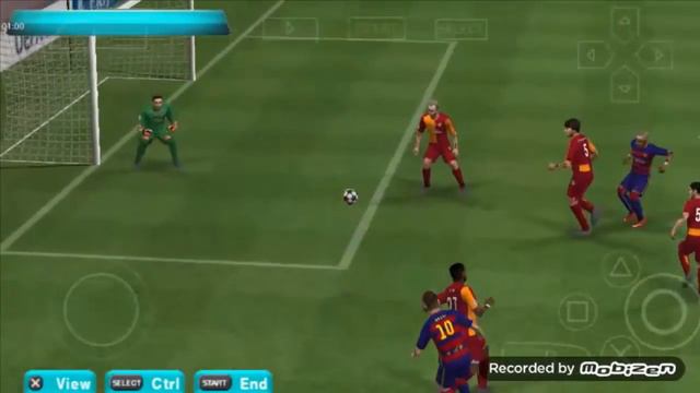 GOL MAIS BONITO DO PES 2016 PPSSPP смотреть онлайн