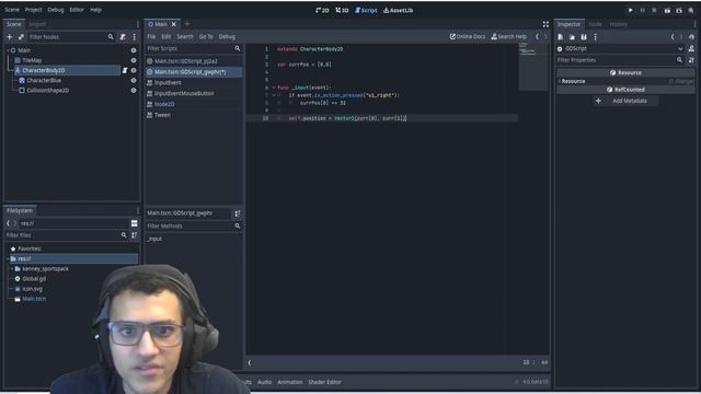 Grid-Based Movement In less than 3 minutes Using Godot 4.0! смотреть онлайн