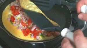 Слоеный Омлет- Рулет с Начинкой/На Сковородке/Потрясающе Вкусно