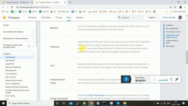 Integrate Firebase Analytics in Android. смотреть онлайн