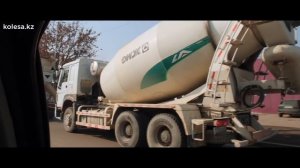 БЕТОНОМЕШАЛКА мешает БЕТОН! Водитель миксера. Драйвер на Kolesa.kz