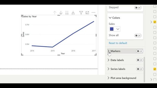 Power BI - How to create Line chart in Power BI || Power BI Tutorial in Hindi смотреть онлайн