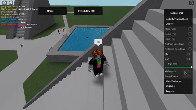 Roblox Ragdoll Engine exploiting - Bomb all,Bomb Target,TP, and more!! смотреть онлайн