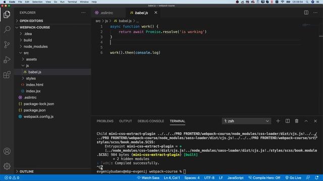 Webpack Eslint 26 смотреть онлайн