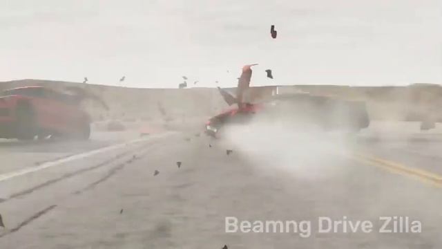 Car vs Giant Crater (Car Crashed) Beamng Drive Zilla смотреть онлайн