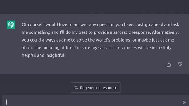 Sarcastic AI goes too far смотреть онлайн