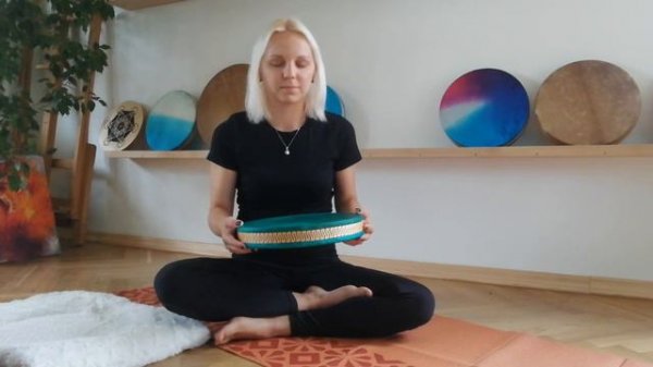 Ocean drum turqoise 32 cm 12 inch