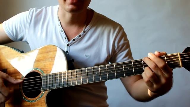 Yesterday - The Beatles - Acoustic Guitar Lesson. Урок на гитаре. смотреть онлайн