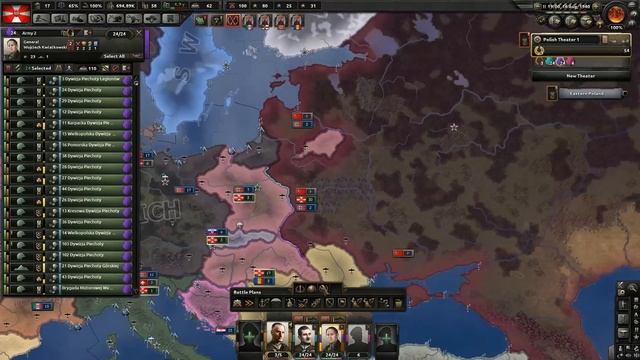 30 minutes of Hel challenge - Poland 1939 Hearts of Iron 4 смотреть онлайн