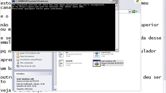 Emulador psp + Erro java version смотреть онлайн
