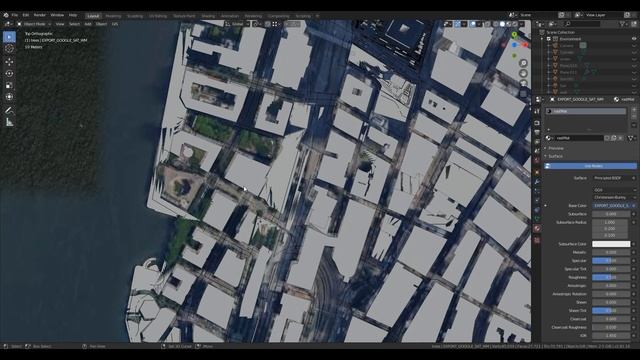 [2.8] Blender Tutorial: How to create a CITY - BlenderGIS Addon - part #12 смотреть онлайн