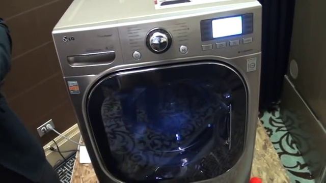 New laundry washer technology from LG 2010 - demo смотреть онлайн
