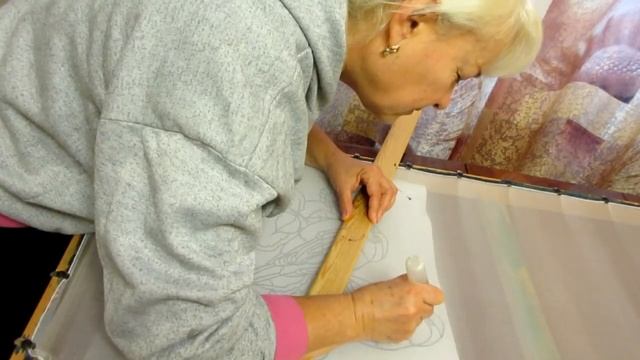 холодный батик,приспособление для контура смотреть онлайн