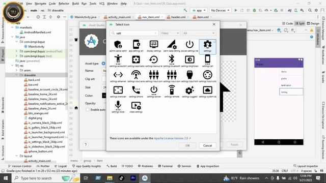 Navigation Drawer with Navigation Component - Android Studio Tutorial - Part 2 смотреть онлайн