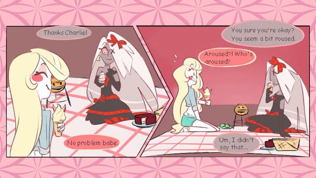 THIRD DATE - CHARLIE X VAGGIE (Hazbin Hotel Comic Dub)