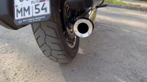 Выхлоп DC&CS на мотоцикл Harley Davidson Sport Glide 2021 года.
