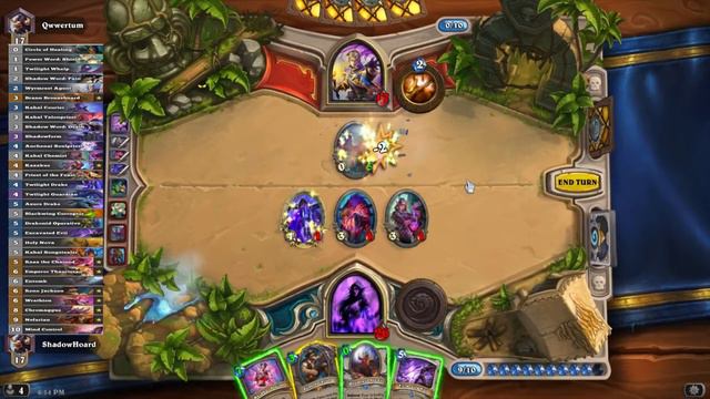 Hearthstone Shadow Reno Priest - Fun Standard decks (Mean Streets) смотреть онлайн