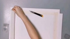 Оформление картины в технике сухая пастель в паспарту и в раму