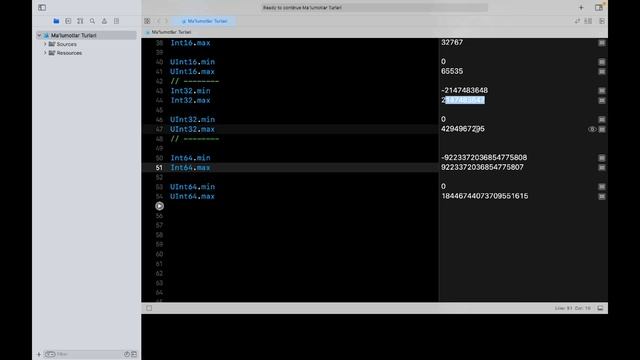 Swift dasturlash tili | Swift asoslari | Dars #2 | Malumotlar turi | #swift #dasturlash смотреть онлайн
