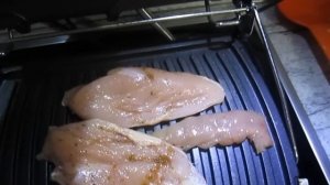 Куриная грудка на электрогриле. Пошаговый рецепт.