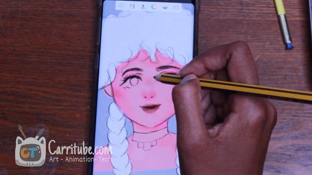 Drawing on the Note 9 with a REAL pencil!! Staedtler Noris Digital Samsung Pencil First Impression смотреть онлайн