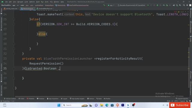 Bluetooth Permission and enable Bluetooth | Android Studio KOTLIN смотреть онлайн