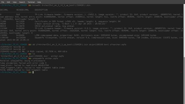 Poking around router firmware using Binwalk смотреть онлайн
