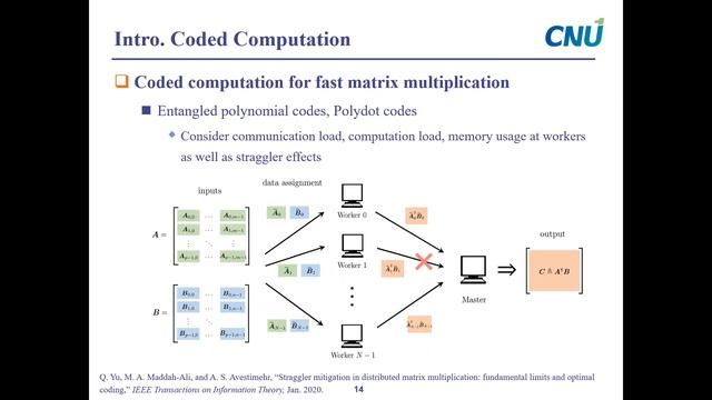Coded Computation for Fast, Secure, and Private Distributed Machine Learning[충남대학교 양희철] смотреть онлайн