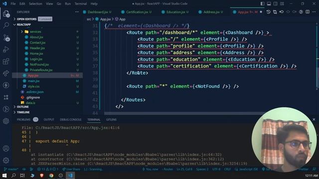 React Router DOM V6 | Private Route | React JS Bangla Tutorial Series смотреть онлайн