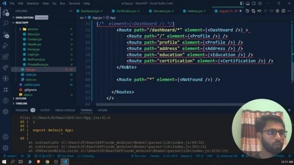 React  Router DOM V6 | Private Route | React JS Bangla Tutorial Series