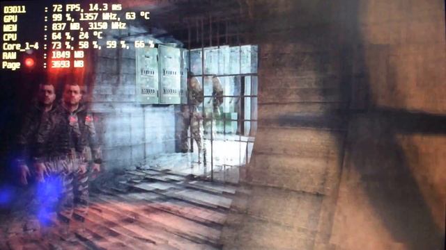 Metro 2033 Redux - Phenom X4 - 6GB - GTX 750 Ti - 1080p Test смотреть онлайн