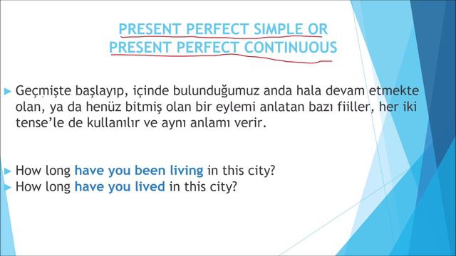 İngilizce A1 Gramer Bölüm 8: Present Perfect Continuous Tense смотреть онлайн