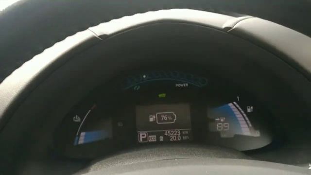 Ниссан лиф 2013г. сох 75.3% 10//, максимальный пробег по городу без печки в-5° смотреть онлайн