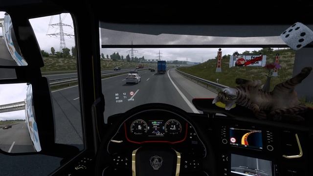 ETS2 Alltag auf der Autobahn I STAU und viel Verkehr [2631] EURO TRUCK SIMULATOR 2 смотреть онлайн