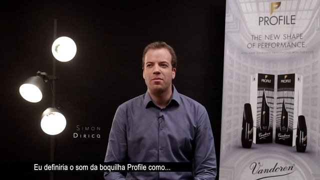 Profile Mouthpieces for saxophone by Vandoren - Portuguese subtitled - смотреть онлайн