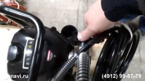 Запуск безвоздушного окрасочного аппарата Zitrek Z8626