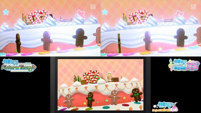 Sweet Magic - Hatsune Miku: Project DIVA PV Comparison [Mirai DX, Future Tone, MegaMix] смотреть онлайн