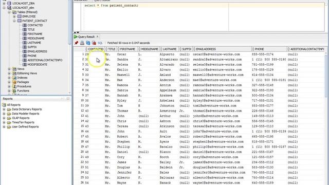 Oracle Training 01 How to retrieve information from Oracle Database using SQL смотреть онлайн