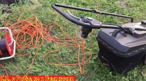 Силовой удлинитель на катушке К1-Е-50 для электрической газонокосилки и других электро инструментов