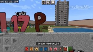 Russian Number Lore and Alphabet Lore in Minecraft PE