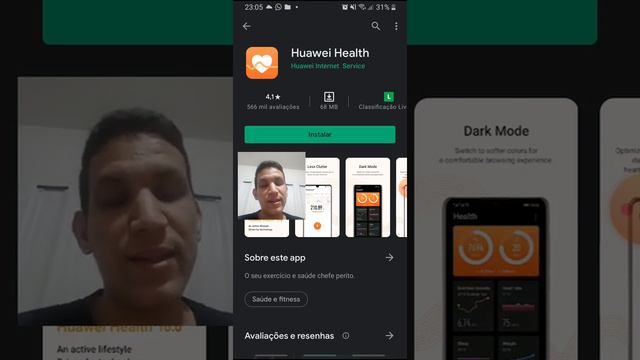 Huawei Health E Samsung Health